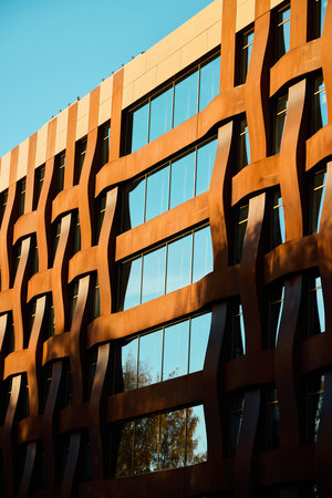 Modern Architectural Design Featuring Distinctive Facade Patterns That Inspire Awe and Creativity