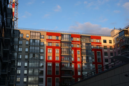 Exploring Modern Urban Architecture Defined by Its Colorful Facade and Design Elements