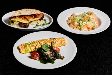 Delicious Gourmet Dishes Beautifully Plated for an Exceptional Culinary Presentation Experience