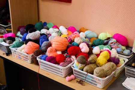 Discover our colorful yarn collection, ideal for various creative crafts and projects
