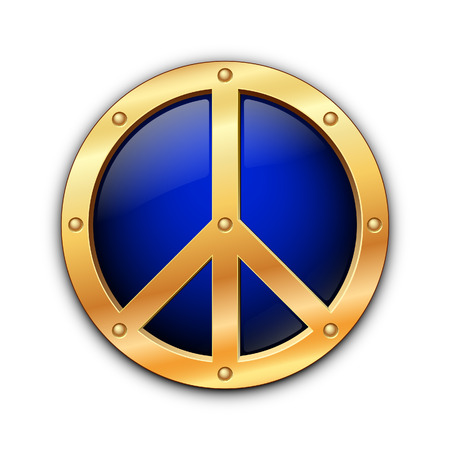 Pacific. Shield on a white background. のイラスト素材