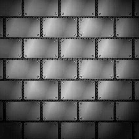 Abstract metal background のイラスト素材