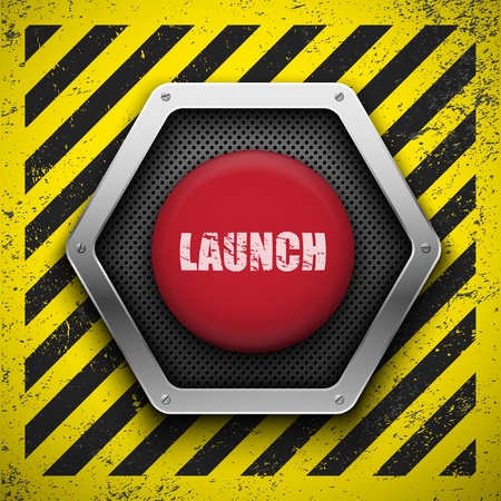 Launch button backgroundのイラスト素材