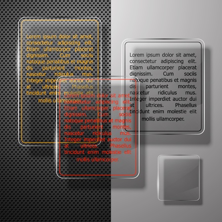 Abstract background with glass framework. Vector illustration.のイラスト素材