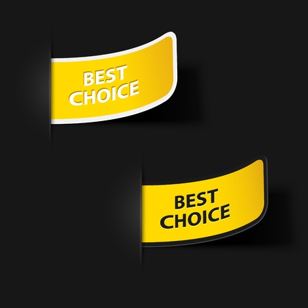 Sticker  Vector illustration  Eps 10 のイラスト素材