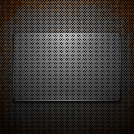 Abstract metallic background with framework  Vector illustration のイラスト素材