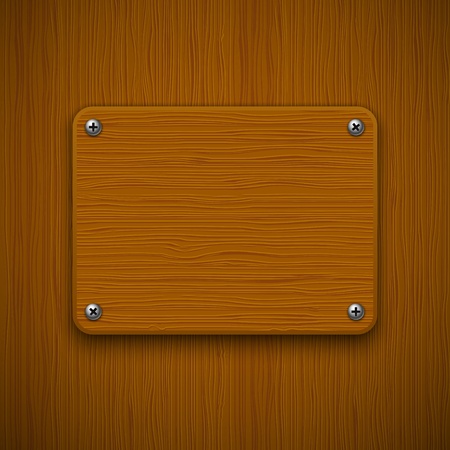 Wooden texture with framework illustration のイラスト素材