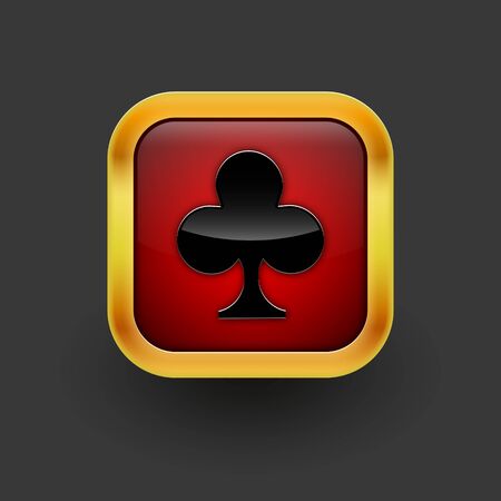 Casino icon. Vector eps 10のイラスト素材