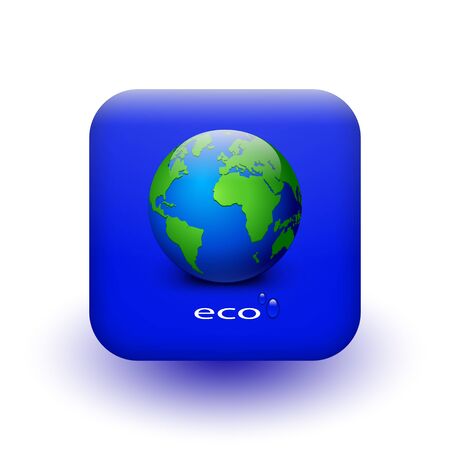 Eco icon. Vector eps 10のイラスト素材