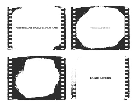  film strip illustration. のイラスト素材