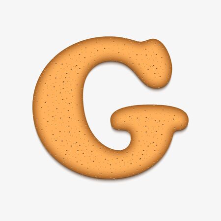 cookies font vector illustration のイラスト素材