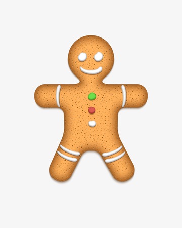 Gingerbread vector illustration のイラスト素材
