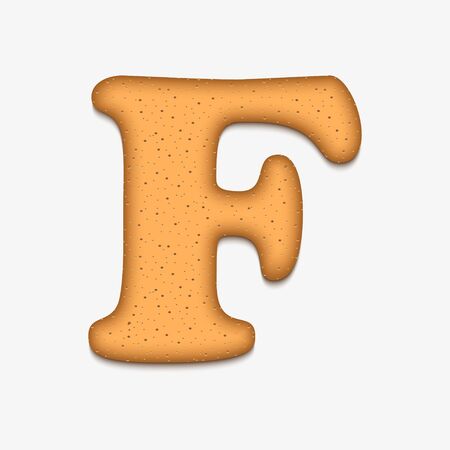 cookies font vector illustrationのイラスト素材