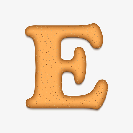 cookies font vector illustration のイラスト素材