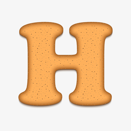 cookies font vector illustration のイラスト素材
