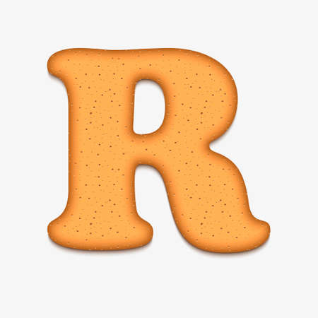 cookies font vector illustration のイラスト素材