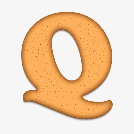 cookies font vector illustration のイラスト素材