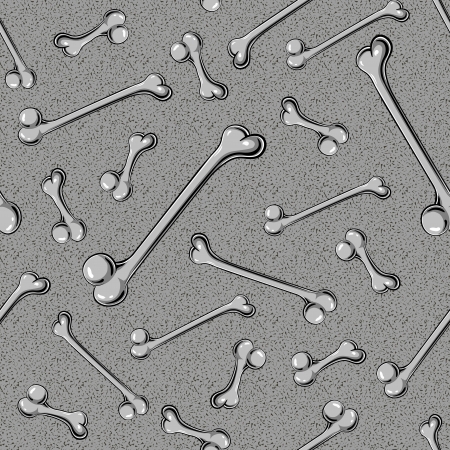 bone seamless background  のイラスト素材