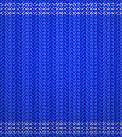 Knitted vector pattern.のイラスト素材