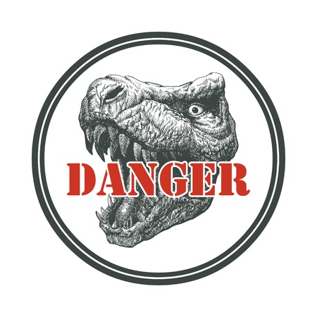 Tyrannosaurus Dinosaur のイラスト素材