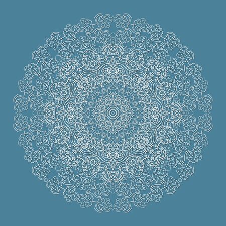 Wedding invitation  Vintage lace design realisticのイラスト素材