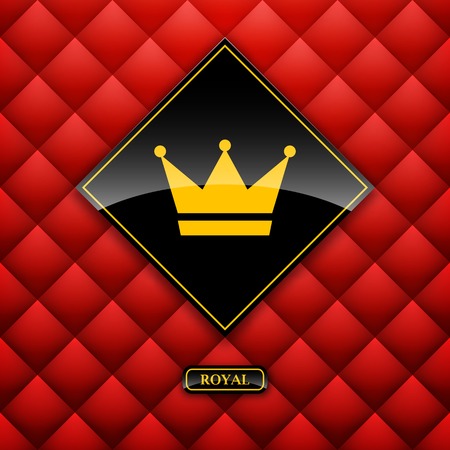 Leather upholstery. Vector background. Vector illustration Eps 10のイラスト素材