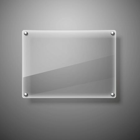 Glass framework illustrationのイラスト素材