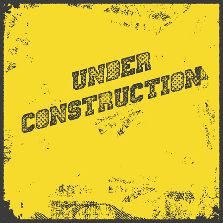 Under Construction Industrial Background Vector Illustration.のイラスト素材