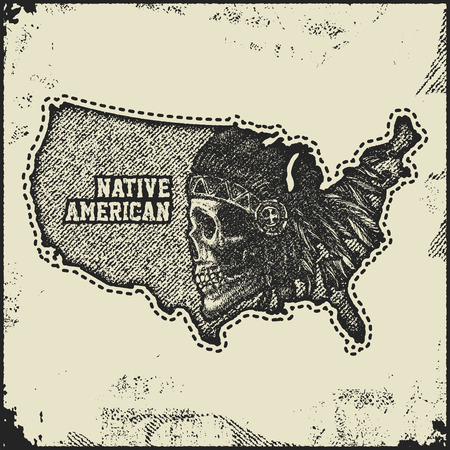 Vintage Denim typography, grunge t-shirt graphics, Artwork apparel stamp, Wear tee print design, goods emblem, vector illustrationのイラスト素材