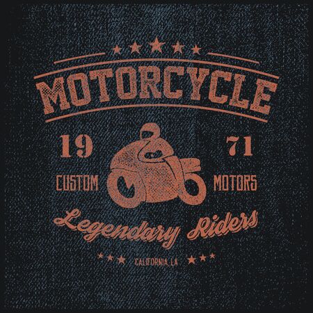 Vintage Design of the vector typographic of t-shirts and for other uses. Vector illustration.のイラスト素材