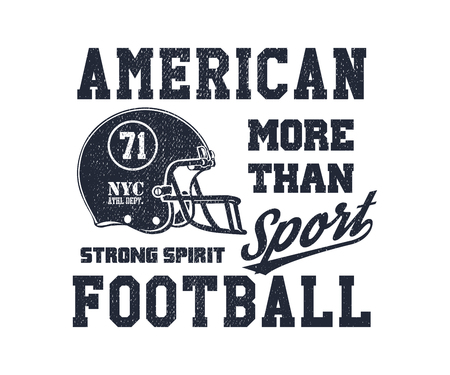 Football Helmet vector illustrationのイラスト素材