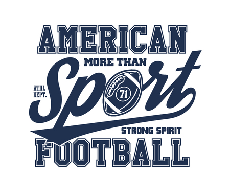 American Football Stylized vector illustration eps 8.の写真素材
