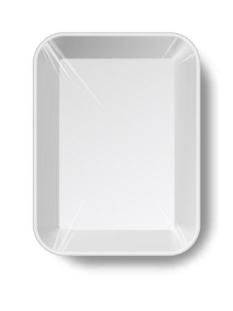 Empty plastic container. Element for your design. Vector illustrationの写真素材