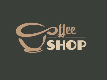 Coffee break hipster stylized poster. Vector illustration.のイラスト素材