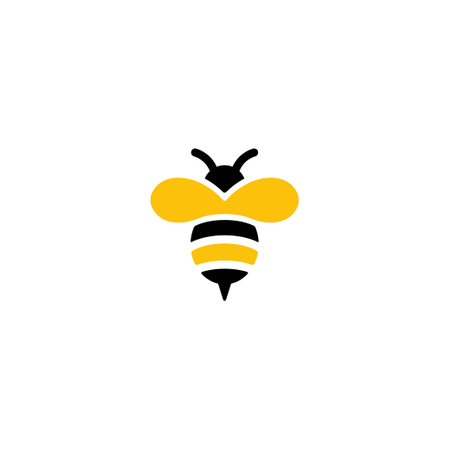 Cute Bee  Design Vectorのイラスト素材