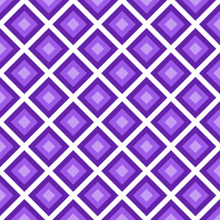 Abstract Purple Square Background Vector Illustrationのイラスト素材