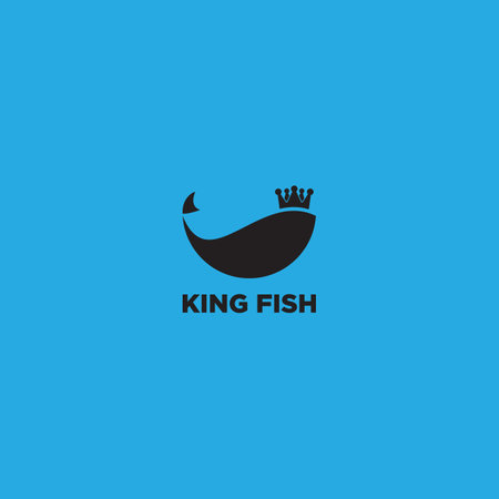 Royal Fish   Design Templateのイラスト素材
