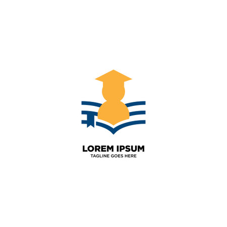 Student Education Logo Designのイラスト素材