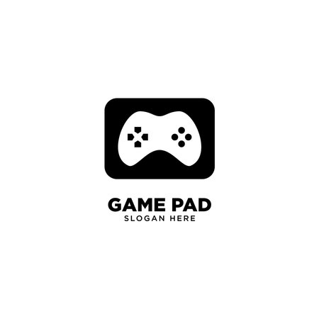 Game Pad Logo Design Vectorのイラスト素材