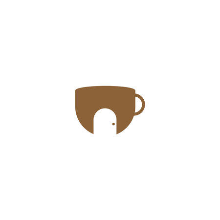 Coffee Store graphic design template simple illustrationのイラスト素材