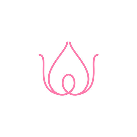 Yoga Meditation graphic design template simple illustrationのイラスト素材