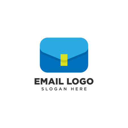 Email logo design, Communication Logo Designのイラスト素材