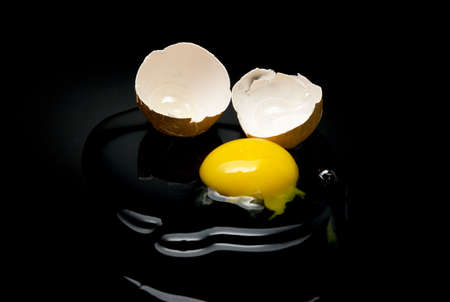 the past is a broken egg