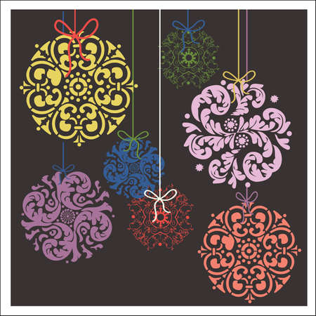 vector - chirstmas cardのイラスト素材