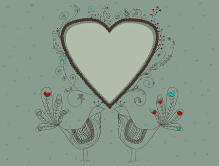 valentine backgroundのイラスト素材