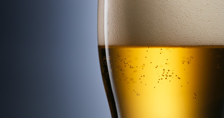Alcoholism And Addiction Issues Lager Beer Pouring Into Glass