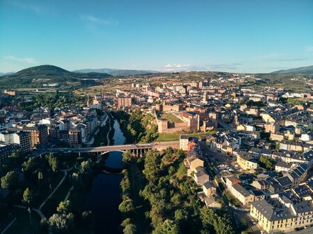 Ponferrada Templar Castle Along the French Way of Santiago Walk