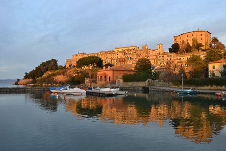 capodimonte lazio Italyの写真素材