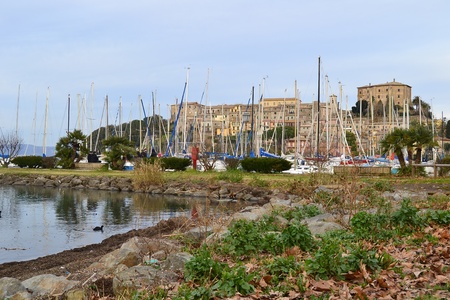 capodimonte lazio Italyの写真素材