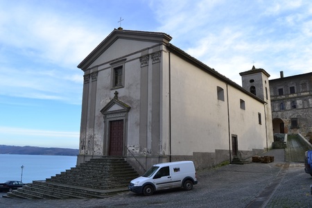 Valentano center lazio Italyの写真素材